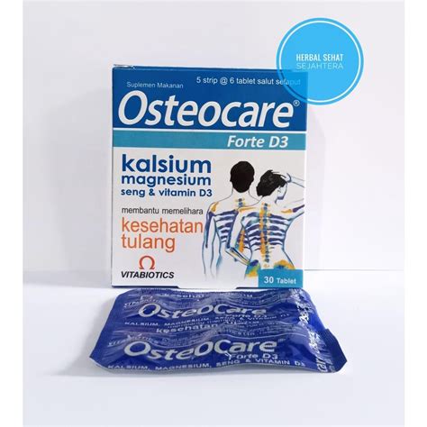 Jual Osteocare Forte D Osteocare Forte D Tablet Menjaga Kesehatan