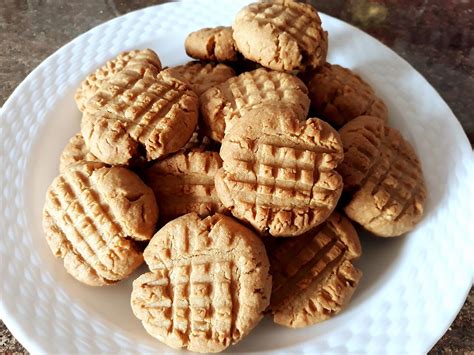 Recette de Biscuits au beurre de cacahuètes sans oeufs