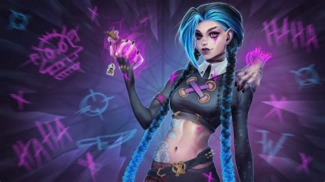 1600x900 2024 League Of Legends Jinx Wallpaper 1600x900 Resolution Hd