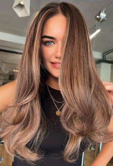 50 Fabulous Fall Hair Color Ideas For Autumn 2022 Cinnamon Brown Layered Haircut