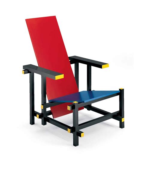 Red And Blue Cassina Sedia