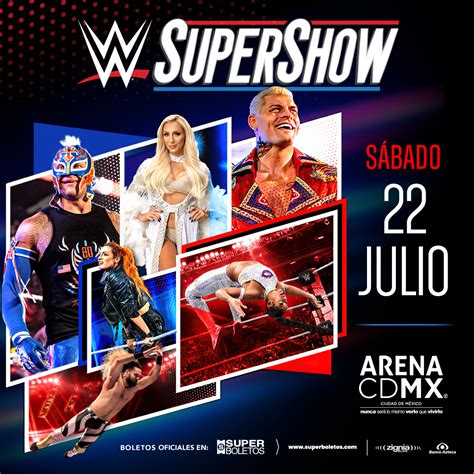 Wwe Supershow Regresa A M Xico En Julio Esta En La Revista