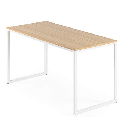 Buy ZINUS Jennifer 55 Inch White Frame Desk Computer Workstation