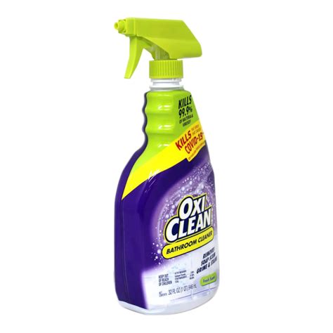 Oxiclean Bathroom Cleaner Fresh Scent 32 Fl Oz Pack Of 3 Marketcol