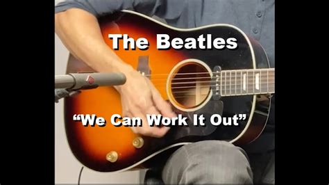 The Beatles We Can Work It Out LESSON By Mike Pachelli YouTube