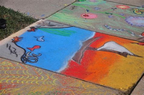 Create Colorful Sidewalk Chalk Art At Big Draw Festival Oct 8 Cape