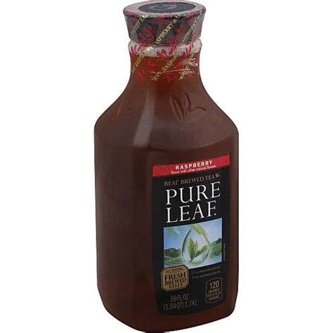 Pure Leaf Real Brewed Tea Raspberry 59 Fl Oz Flavored Superlo Foods