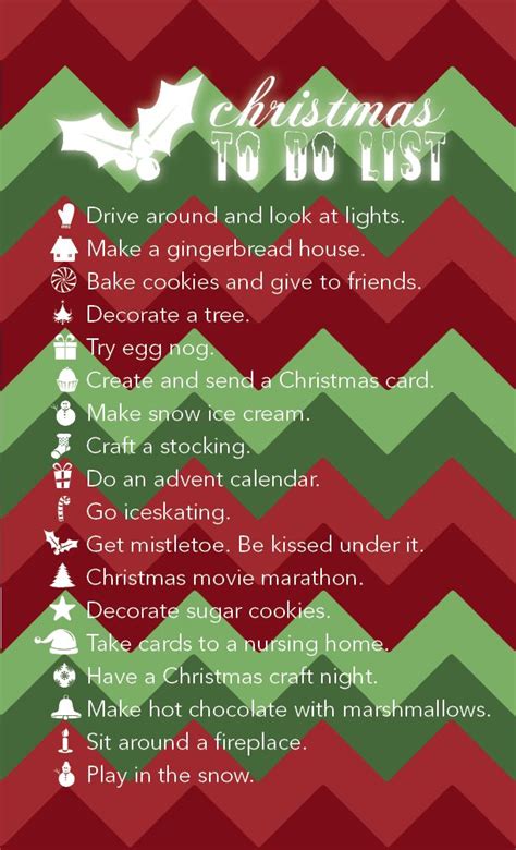 Christmas To Do List Made This By The Way Christmas To Do List