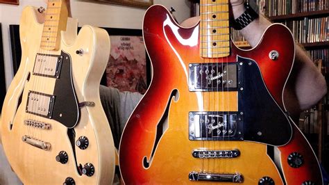 Squier Classic Vibe Starcaster Vs Fender Modern Player Starcaster YouTube