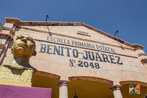 Panel Informativo Escuela Benito Juárez Conoce Meoqui