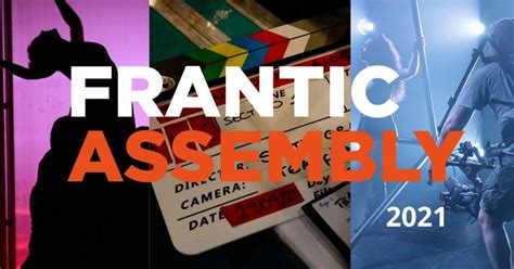 Scott Graham S Round Up Of 2021 Frantic Assembly