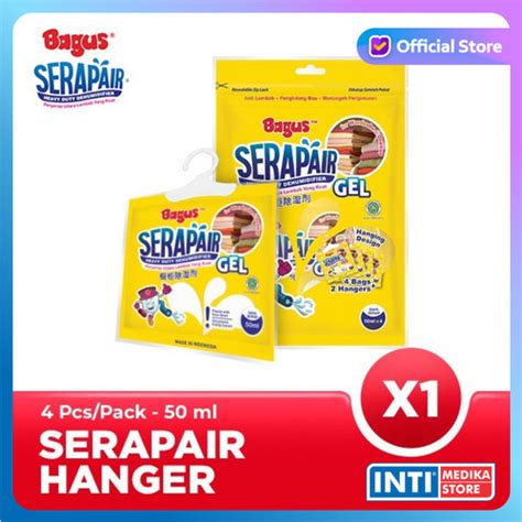 Jual BAGUS SERAP AIR Hanger 50ml X 4 Penyerap Udara Lembab