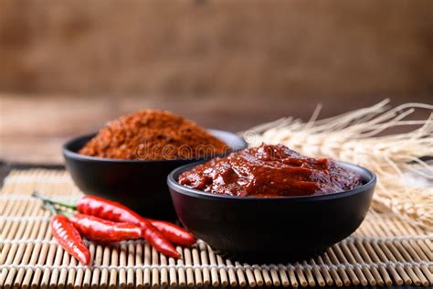 Korean Gochujang Red Chili Paste Stock Photo Image Of Healthy Health