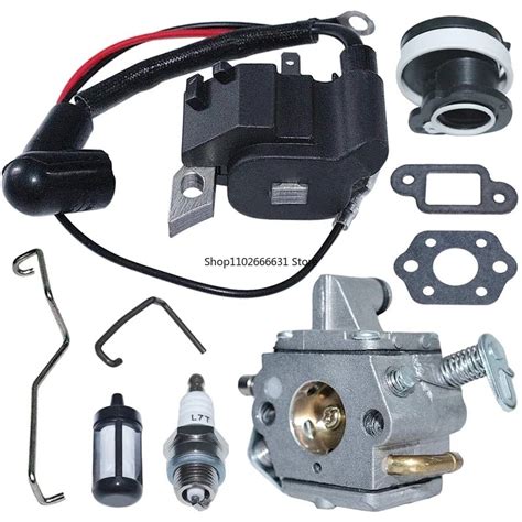 Set C Q S B Carburetor Ignition Coil Kit For Stihl Ms