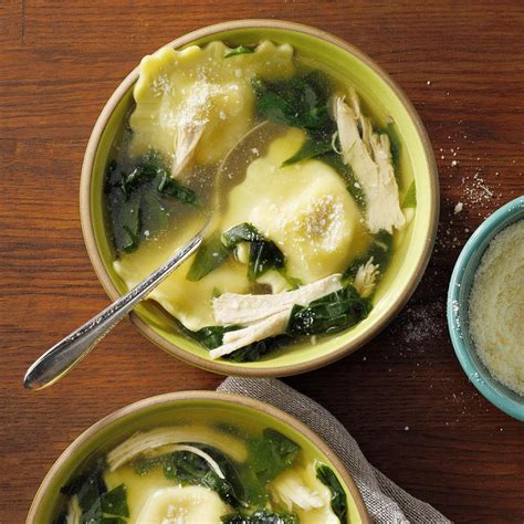 Quick Ravioli Spinach Soup Recipe How To Make It