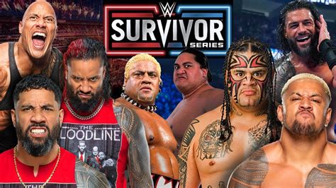 The Rock The Usos Rikishi VS Roman Reigns Sikoa Umaga Yokozuna