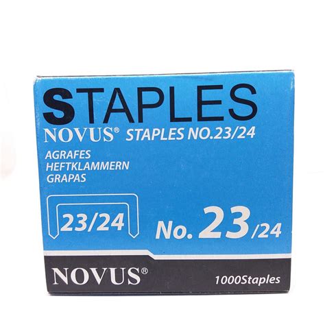 Jual Novus Isi Stapler 23 24 Isi Staples Tembak Isi Staples 24 Mm