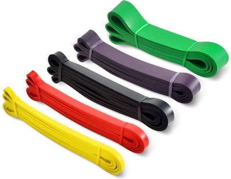 Mj Sports Premium Pull Up Bands Weerstandsbanden Power Bands