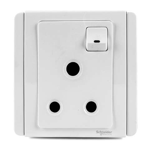 Neo 15a 3 Pin Round Switched Socket Powerhouse Express