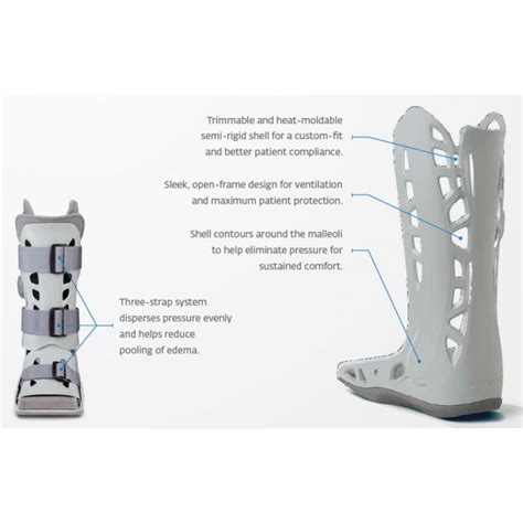 Aircast Airselect Standard Walker Walker Boot For Broken Toe