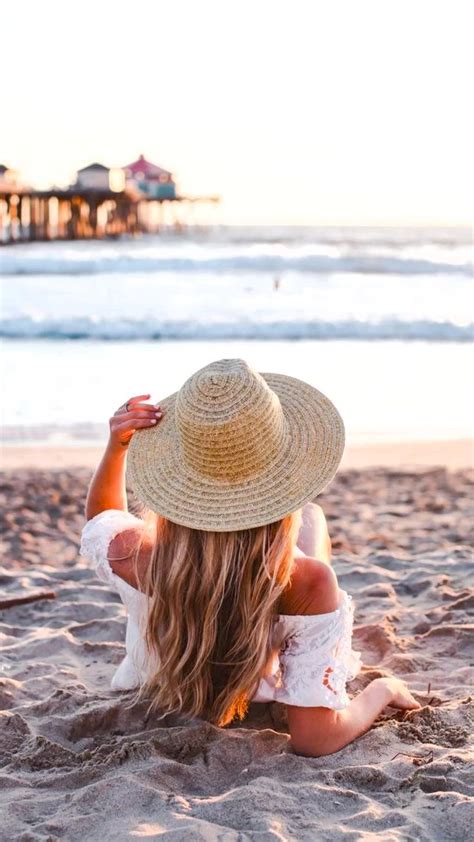 Summer At The Beach Beach Lovethebeach Summersun Beachbabe Swim Beachhat Strawhat Beach