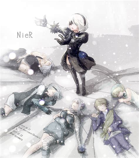 B Kaine Emil Nier Yonah And More Nier And More Drawn By