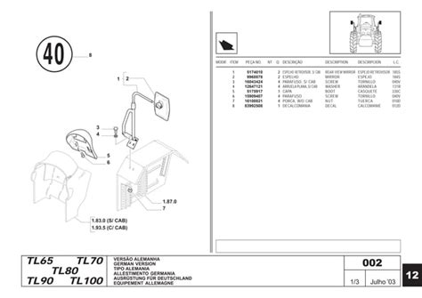 Catalogo TL New Holland Variantes PPT