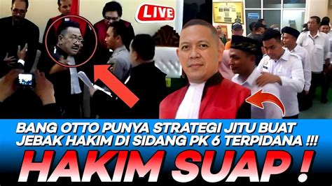 Kdm Bang Otto Pasang Strategi Jitu Buat Jebak Hakim Yang Terindikasi