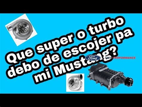 Que Supercargador Instalar En Un Mustang YouTube