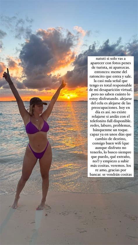 Nati Jota se despidió de la playa con su micro bikini más Hot y la foto