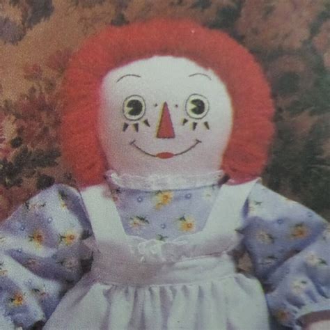 Raggedy Ann And Andy Pattern Mccalls 2269 20 Inch Dolls Etsy