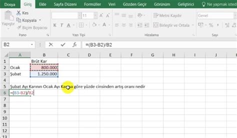 Excel Y Zde Hesaplama Nas L Yap L R Chip Online