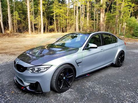 A Silver Bmw F80 M3 Gets A New Gts Style Carbon Fiber Hood Rw Carbon