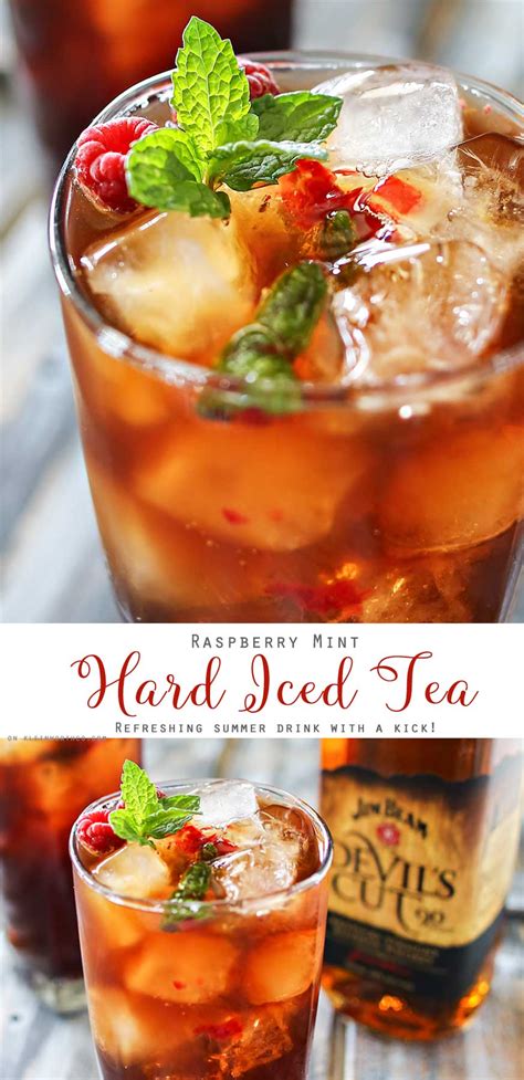 Raspberry Mint Hard Iced Tea Yummi Haus