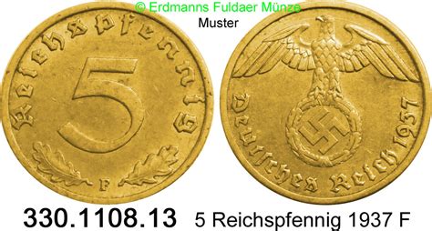 Germany Third Reich Reichspfennig E Deutsches Reich