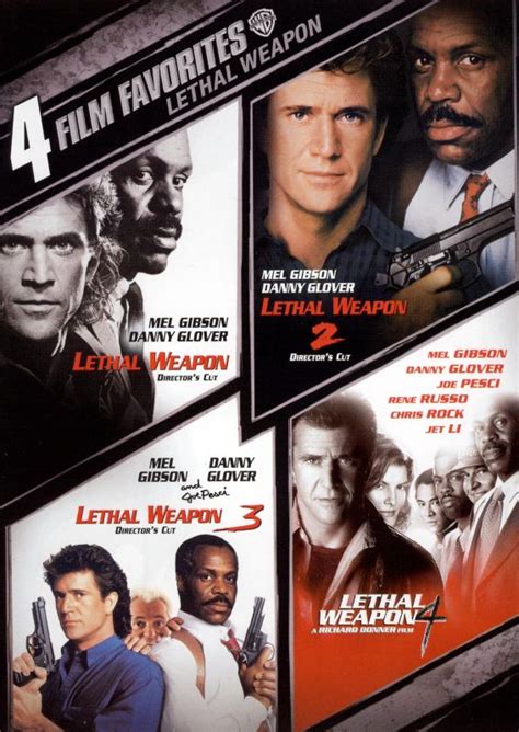 Best Buy: Lethal Weapon: 4 Film Favorites [2 Discs] [DVD]