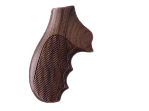 Hogue Fancy Hardwood Grips Finger Grooves Ruger Sp101 Checkered Pau