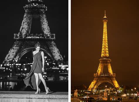 Paris by Night - Engagement Photography Portraits