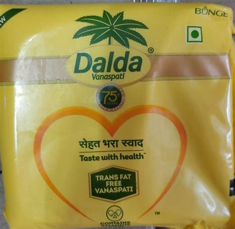 Dalda Vanaspati Ghee Packaging Type Pouched Packaging Size 500 Ml