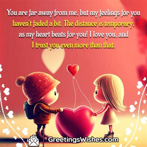 Long Distance Relationship Messages Greetings Wishes