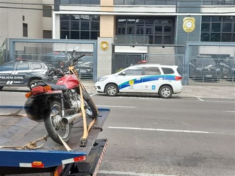 Motocicleta placa adulterada é apreendida pela Guarda Municipal