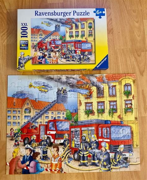 Ravensburger Puzzle 100 Teile XXL Feuerwehr Kaufen Auf Ricardo