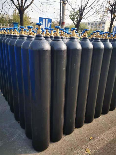 47L High Pressure Vessel Seamless Steel Oxygen Gas Cylinder 200bar