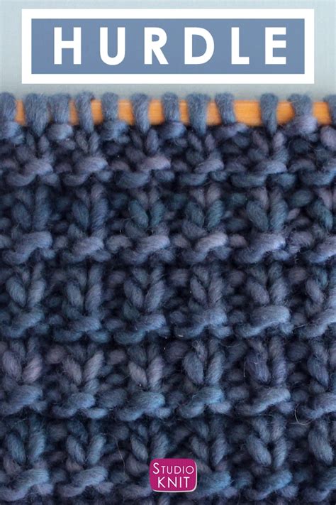 How To Knit The Hurdle Stitch Artofit