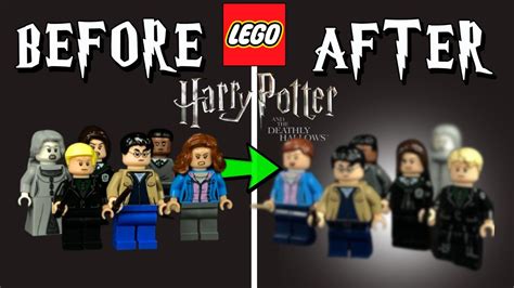 I Fixed The Lego Harry Potter 2023 Deathly Hallows Minifigures Youtube