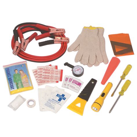 Auto Safety Kit Contents