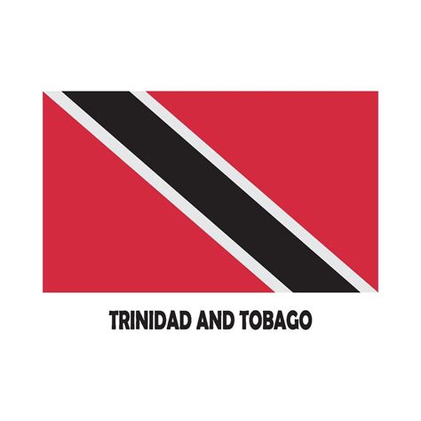 Trinidad And Tobago Flag 46658955 Vector Art At Vecteezy