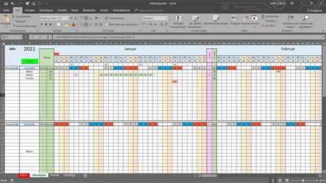 Excel Schichtplan Erstellen Teil 1 Datum Vers 2 YouTube