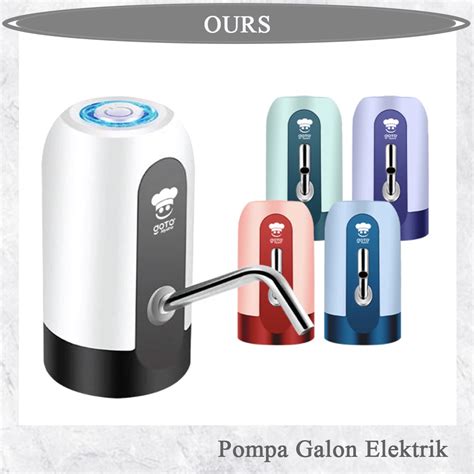 Jual Goto Pompa Galon Elektrik Goto Hydro Dispenser Air Minum Gallon