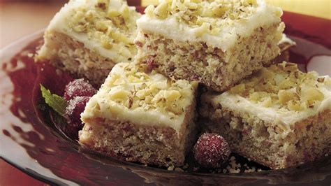 Cranberry Bars With Cream Cheese Frosting Recipe